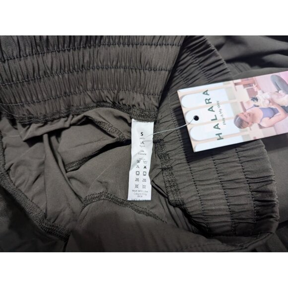 Halara High Waisted Elastic Waistband Casual Joggers Sz Small Petite Womens Gree - Picture 7 of 8